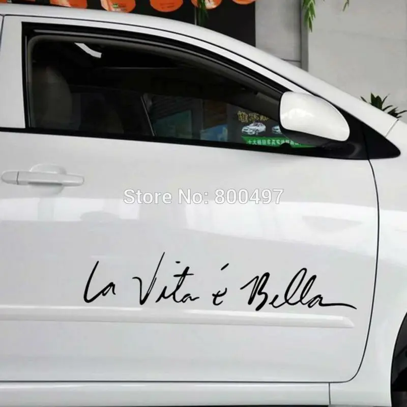 Funny Sticker Life Is So Beautiful La Vie Est Si Belle Car Sticker Auto Decal Car Accessories for Tesla Bentley Jaguar Volvo
Funny Sticker Life Is So Beautiful La Vie Est Si Belle Car Sticker Auto Decal Car Accessories for Tesla Bentley Jaguar Volvo
