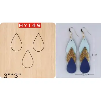 earrings cutting dies 2019 new die cut &wooden dies Suitable for common die cutting machines on the market
earrings cutting dies 2019 new die cut &wooden dies Suitable for common die cutting machines on the market