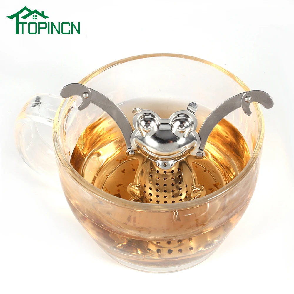 Animals Sphere Mesh Tea Strainer Stainless Steel Handle Chain Ball Tea Infuser Kitchen Gadget Coffee Herb Spice Filter Diffuser
Animals Sphere Mesh Tea Strainer Stainless Steel Handle Chain Ball Tea Infuser Kitchen Gadget Coffee Herb Spice Filter Diffuser
