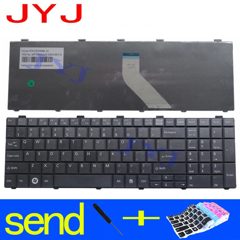 NEW laptop Keyboard FOR Fujitsu Lifebook A530 A531 AH530 AH531 AH502 NH751 Send a transparent protective film
NEW laptop Keyboard FOR Fujitsu Lifebook A530 A531 AH530 AH531 AH502 NH751 Send a transparent protective film