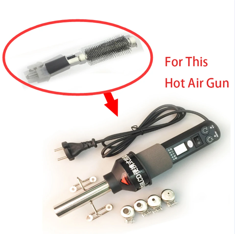 Heat gun 220v Electrical Temperature Digital Display Temperature Adjustable Building hair dryer Hot Air gun soldering Heat gun9