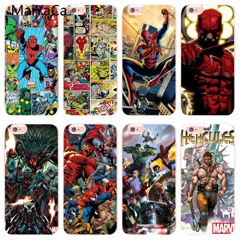 MaiYaCa Marvel Comics For iphone 7 6s New High Quality Luxury phone case For iPhone X 7plus 8 8Plus 5 5S
MaiYaCa Marvel Comics For iphone 7 6s New High Quality Luxury phone case For iPhone X 7plus 8 8Plus 5 5S