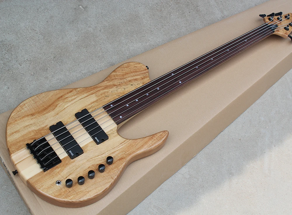 5 Strings Fretsless Electric Bass Guitar with Rosewood Fretboard,Black Hardwares,Dots Inlay,offering customized services
5 Strings Fretsless Electric Bass Guitar with Rosewood Fretboard,Black Hardwares,Dots Inlay,offering customized services