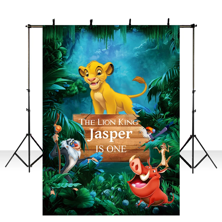 MEHOFOTO Forest Cartoon Lion King Photography Backdrop for Photo Studio Boys 1st Birthday Party Backgrounds Customized 5x7ft
MEHOFOTO Forest Cartoon Lion King Photography Backdrop for Photo Studio Boys 1st Birthday Party Backgrounds Customized 5x7ft