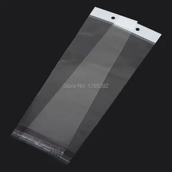500Pcs Clear Plastic Bags Pouches Self Adhesive Seal With Hole 26cmx7cm (Usable 21.5x7cm) Crafts Display Packing Findings
500Pcs Clear Plastic Bags Pouches Self Adhesive Seal With Hole 26cmx7cm (Usable 21.5x7cm) Crafts Display Packing Findings