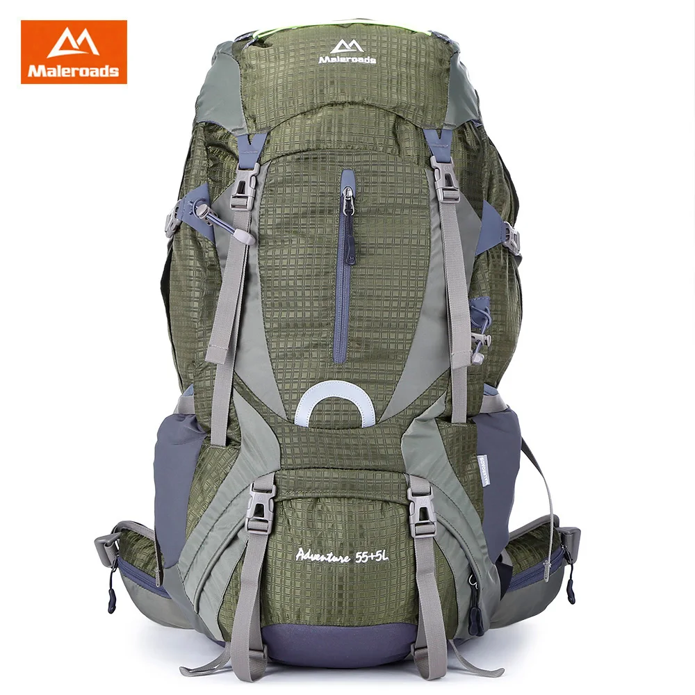 Maleroads 60L Outdoor Sports Backpack Hiking Camping Water Resistant Nylon Bike Rucksack Bag With Rain Cover
Maleroads 60L Outdoor Sports Backpack Hiking Camping Water Resistant Nylon Bike Rucksack Bag With Rain Cover
