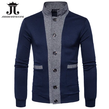 Sweater Men Full Cardigan Sweater EU size S-2XL fashion slim warm sweatercoat patchwork single breasted sweaters cotton homme
Sweater Men Full Cardigan Sweater EU size S-2XL fashion slim warm sweatercoat patchwork single breasted sweaters cotton homme