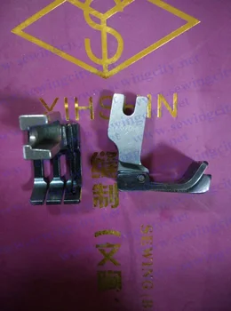 HF570H HF570HL presser foot 380 pairs of needles left and right side aside presser foot PFAFF double needle presser foot
HF570H HF570HL presser foot 380 pairs of needles left and right side aside presser foot PFAFF double needle presser foot