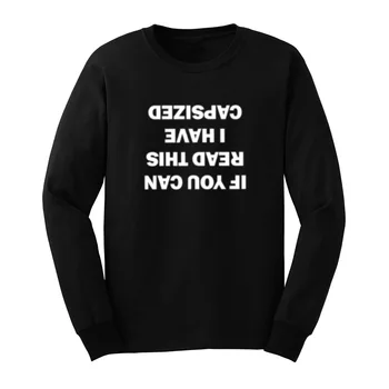 Mens IF YOU CAN READ THIS I HAVE CAPSIZED Funny Long Sleeve T-Shirts Casual Men Tee
Mens IF YOU CAN READ THIS I HAVE CAPSIZED Funny Long Sleeve T-Shirts Casual Men Tee