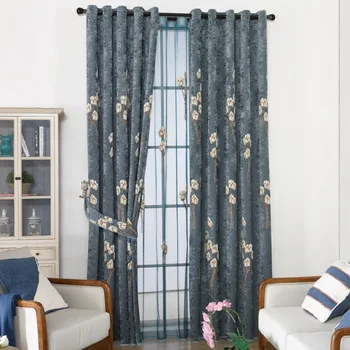 Europe Rural 85% Shading Tulip Curtains for Bedroom Window for Living Room Elegant Drapes Embroidered Floral Blackout Curtains
Europe Rural 85% Shading Tulip Curtains for Bedroom Window for Living Room Elegant Drapes Embroidered Floral Blackout Curtains