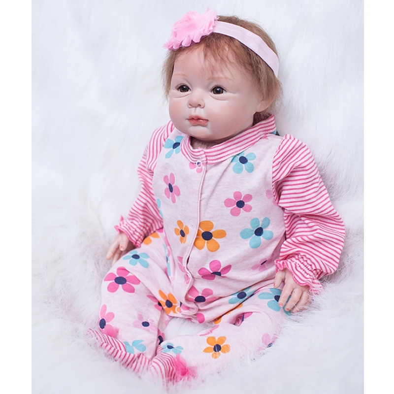 Handmade Real 22 Inch Reborn Baby Girl Doll Soft Silicone Babies For Kids Playmates 55 cm Baby Doll Toy KEIUMI Birthday Gifts
Handmade Real 22 Inch Reborn Baby Girl Doll Soft Silicone Babies For Kids Playmates 55 cm Baby Doll Toy KEIUMI Birthday Gifts