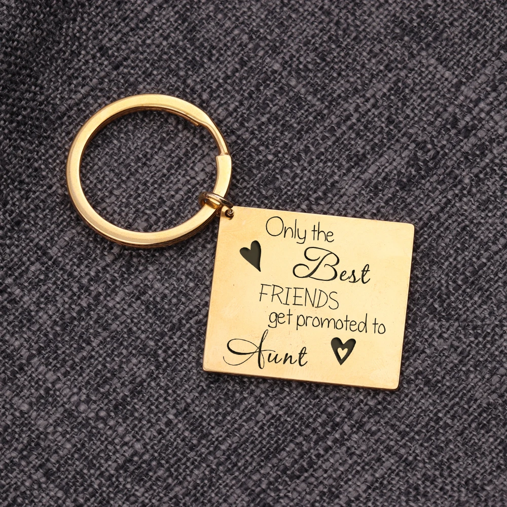 Aunt Keychain Only The Best Friends Get Promoted To Aunt Jewelry Engraving Keyrings Bag Charm Car Charms Key Holder Aunts Gift
Aunt Keychain Only The Best Friends Get Promoted To Aunt Jewelry Engraving Keyrings Bag Charm Car Charms Key Holder Aunts Gift