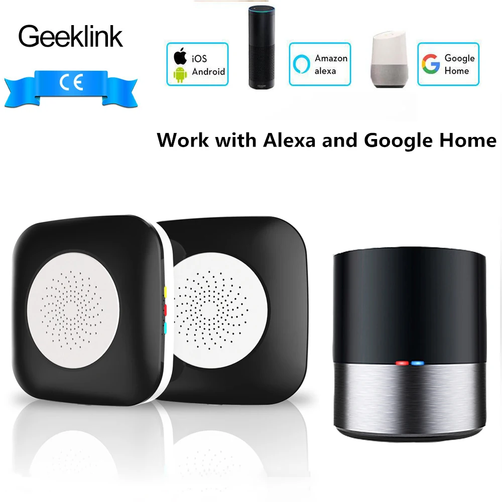 Geeklink Smart Home Hub WIFI+IR+4G Intelligent Voice Home Automation Controller For Amazon Alexa Google Home Android IOS EU US
Geeklink Smart Home Hub WIFI+IR+4G Intelligent Voice Home Automation Controller For Amazon Alexa Google Home Android IOS EU US
