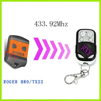 ROGER H80 TX22 remote control 433.92mhz gate garage door ROGER remote control with battery
ROGER H80 TX22 remote control 433.92mhz gate garage door ROGER remote control with battery