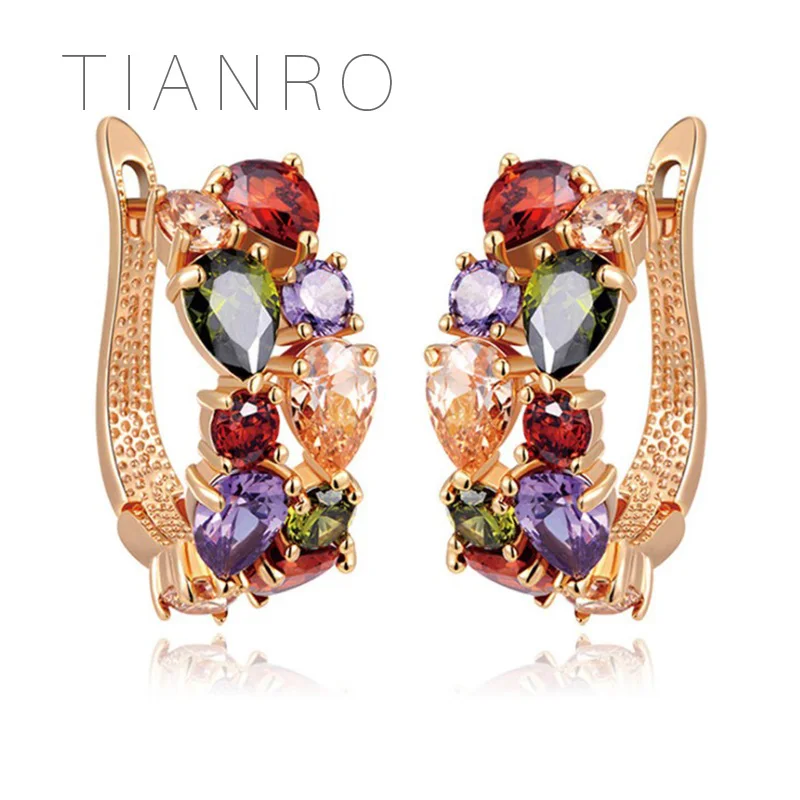 TIANRO Ling Phoenix Earrings Set 3A Zircon Korean Temperament Earrings Women Wild Asymmetrical Zircon Earrings
TIANRO Ling Phoenix Earrings Set 3A Zircon Korean Temperament Earrings Women Wild Asymmetrical Zircon Earrings