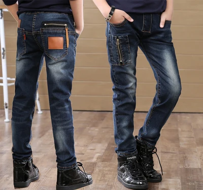 4-12Y 2018 spring children jeans zipper style slim casual fashion boys denim pants long full size kids trousers pantalones
4-12Y 2018 spring children jeans zipper style slim casual fashion boys denim pants long full size kids trousers pantalones