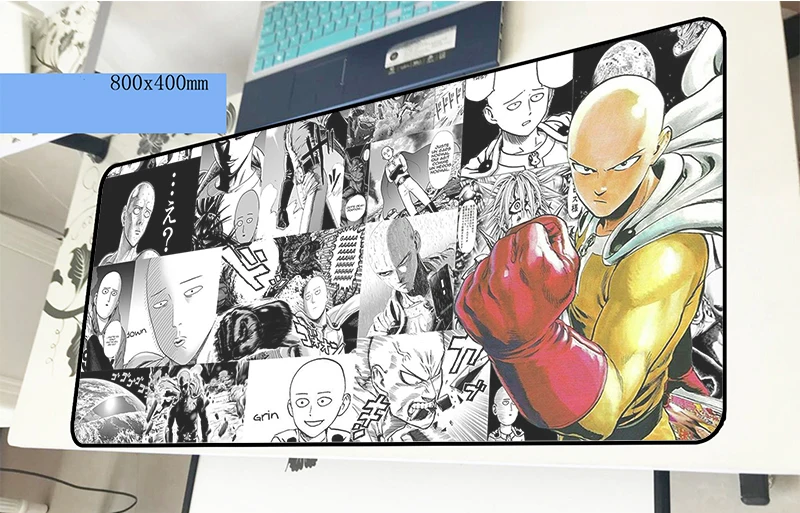 ONE PUNCH-MAN mouse pad 80x40cm thick mousepads best gaming mousepad gamer locked edge personalized mouse pads keyboard pc pad
ONE PUNCH-MAN mouse pad 80x40cm thick mousepads best gaming mousepad gamer locked edge personalized mouse pads keyboard pc pad