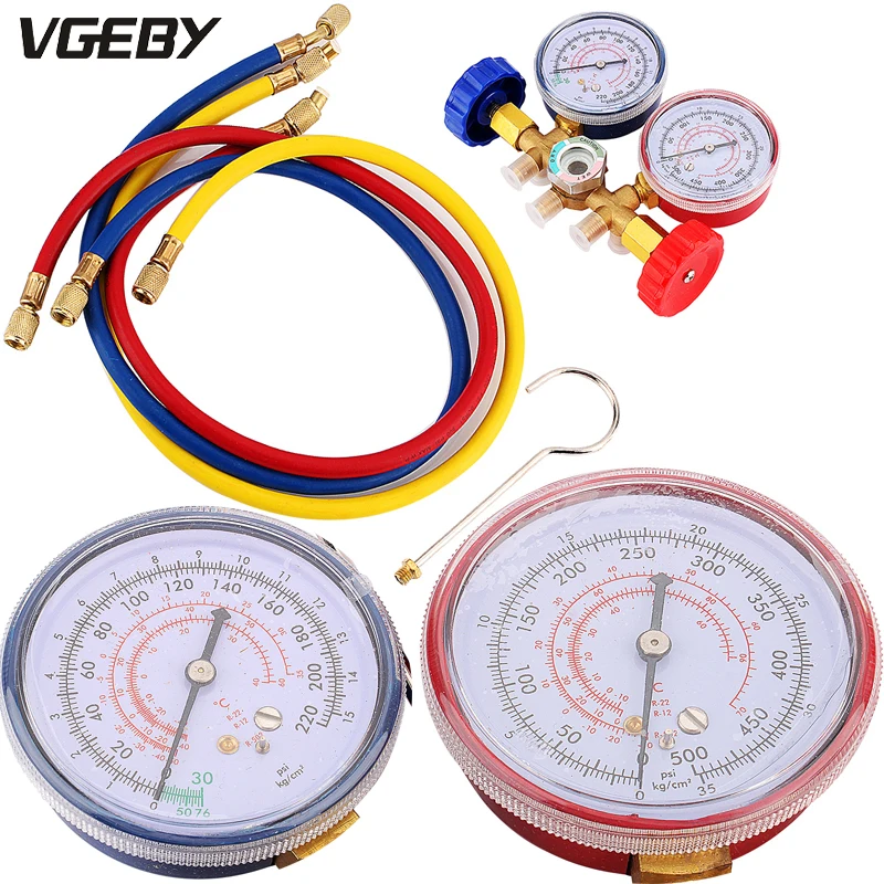 Overseas - VGEBY AC Refrigeration Air Conditioning AC Diagnostic Manifold Gauge Tool Set
Overseas - VGEBY AC Refrigeration Air Conditioning AC Diagnostic Manifold Gauge Tool Set
