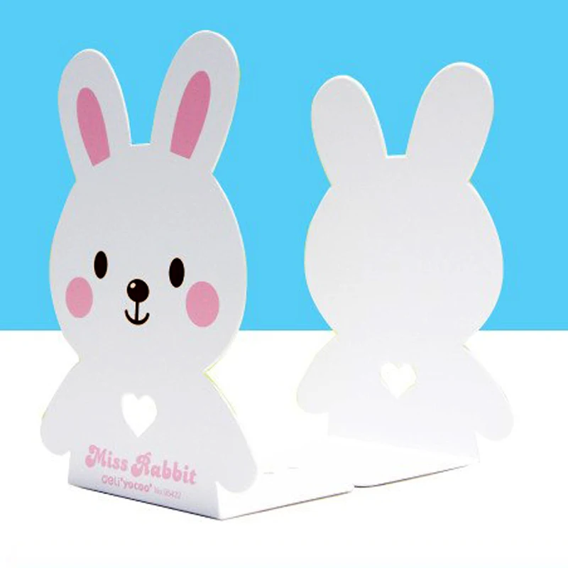 New Fashion Student Cartoon Cute Metal Rabbit Bookends creative Sweet Children's bookshelf 614
New Fashion Student Cartoon Cute Metal Rabbit Bookends creative Sweet Children's bookshelf 614