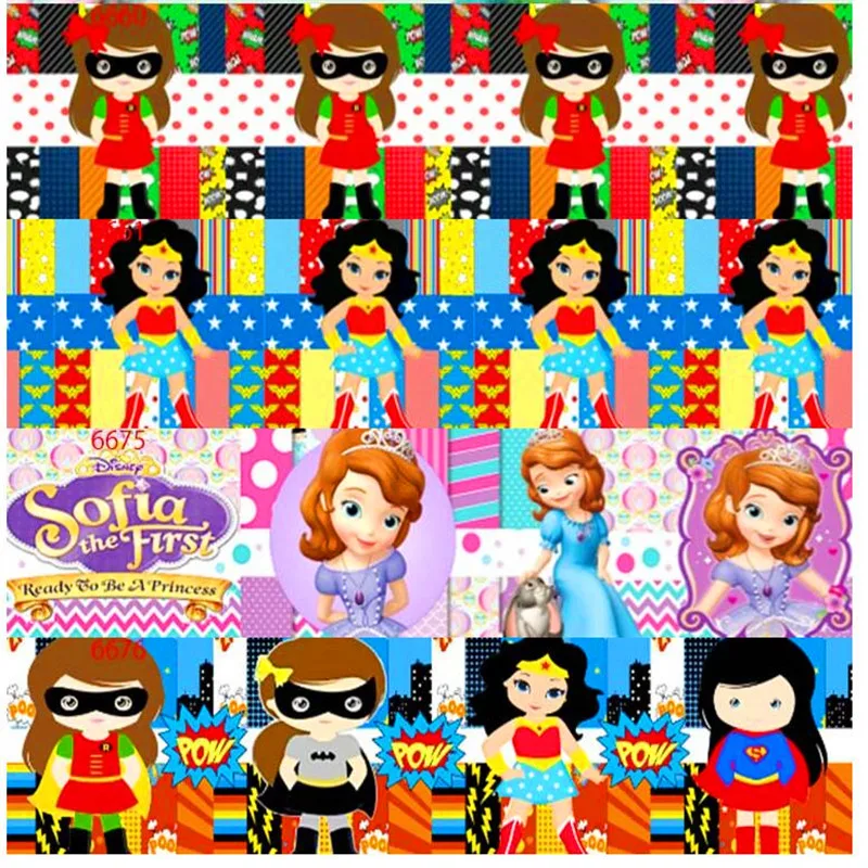 25 38 50 75mm width 100% Polyester Princess Girls Printed Grosgrain Ribbon cartoon Ribbons PS01
25 38 50 75mm width 100% Polyester Princess Girls Printed Grosgrain Ribbon cartoon Ribbons PS01
