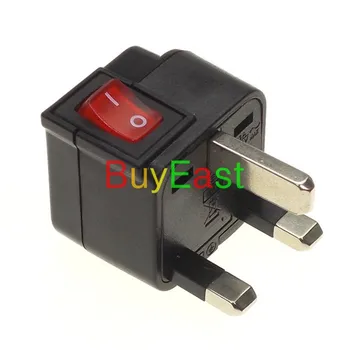Lot 5 WONPRO UK/Ireland/Malaysia/Singapore Travel Adapter AC Power Plug Convert World Plug With LED Main Switch
Lot 5 WONPRO UK/Ireland/Malaysia/Singapore Travel Adapter AC Power Plug Convert World Plug With LED Main Switch