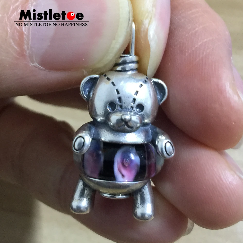 Mistletoe Genuine 925 Sterling Silver Bear Dangle Pendant Charm Fit DGA Bracelet Jewelry Without Glass Bead
Mistletoe Genuine 925 Sterling Silver Bear Dangle Pendant Charm Fit DGA Bracelet Jewelry Without Glass Bead