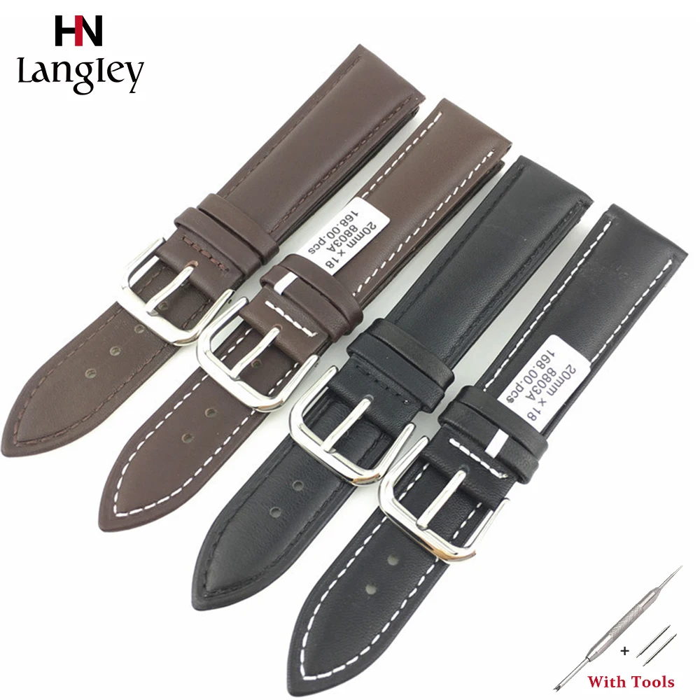Genuine Leather Wristwatch Straps 12-26mm First layer calfskin Wristbands Easy To Install Comfortable Wear Watch Accessories
Genuine Leather Wristwatch Straps 12-26mm First layer calfskin Wristbands Easy To Install Comfortable Wear Watch Accessories
