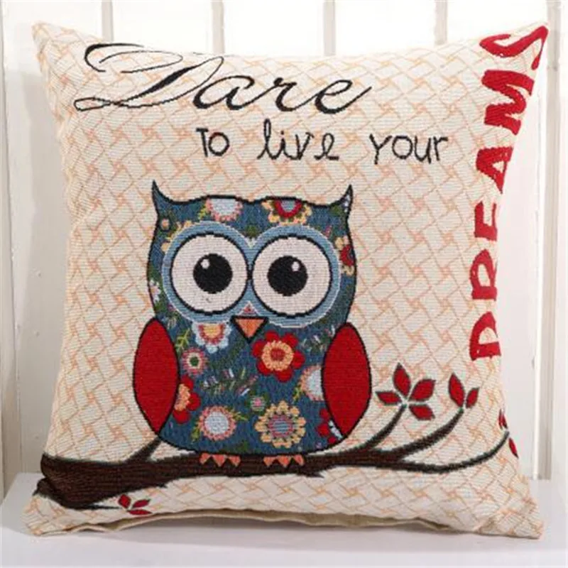 Funny Cartoon Owl Cushion Home Textile Decor for Sofa Car Throw Pillows Decorative 45x45cm Cushion BA
Funny Cartoon Owl Cushion Home Textile Decor for Sofa Car Throw Pillows Decorative 45x45cm Cushion BA
