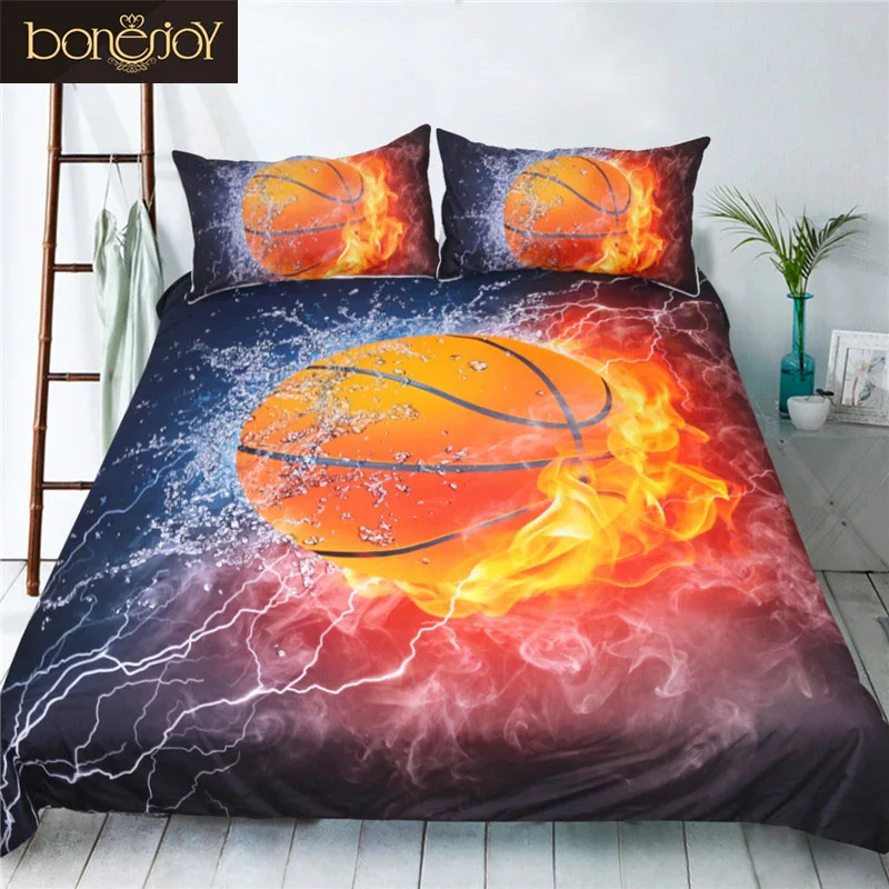 Bonenjoy 3D Bedding Set Queen Size Duvet Cover Sets Red Fire Basketball Print Bed Covers for Boys Sport Style Quilt Cover Set
Bonenjoy 3D Bedding Set Queen Size Duvet Cover Sets Red Fire Basketball Print Bed Covers for Boys Sport Style Quilt Cover Set