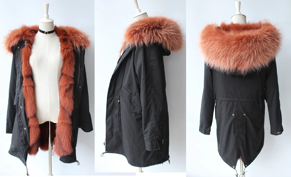 real fur parka long coats for women (2)