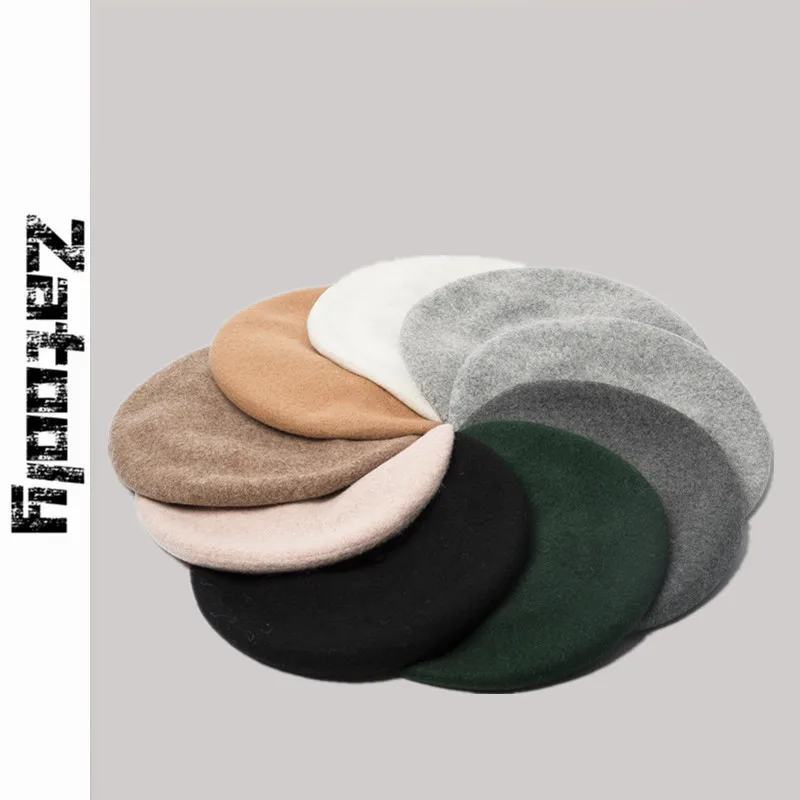 Winter Wool Thread Elastic Beret Women CasuaL Warm Beret Cap Autumn Party Female Beret Beanie Painter Cap Female High Quality
Winter Wool Thread Elastic Beret Women CasuaL Warm Beret Cap Autumn Party Female Beret Beanie Painter Cap Female High Quality