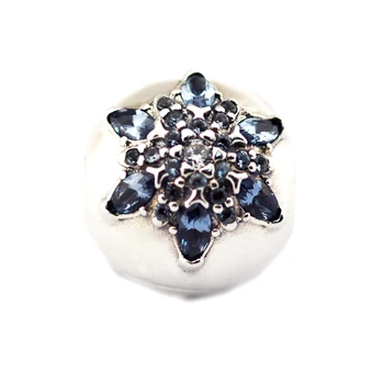 Snowflake Clip With Blue Stones Beads Fit For European Bracelets 925 sterling silver Jewelry Winter Clip Charm
Snowflake Clip With Blue Stones Beads Fit For European Bracelets 925 sterling silver Jewelry Winter Clip Charm