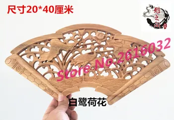 Dongyang wood carving Pendant camphor wood crafts antique jewelry ornaments hanging fan Home Furnishing 20*40 small fan #3305
Dongyang wood carving Pendant camphor wood crafts antique jewelry ornaments hanging fan Home Furnishing 20*40 small fan #3305
