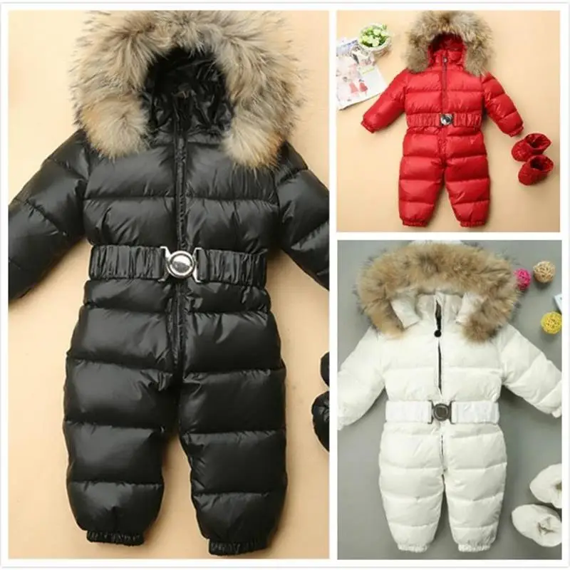 Winter -30 jumpsuit kids winter snowsuit 9M-3T Baby jumpsuit Down Jackets warm overall down coats boys girl Kids clothes
Winter -30 jumpsuit kids winter snowsuit 9M-3T Baby jumpsuit Down Jackets warm overall down coats boys girl Kids clothes