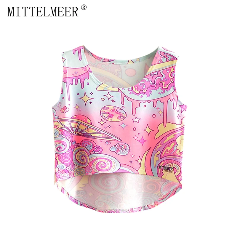 MITTELMEER bare midriff Tank tops Women harajuk Crew Neck Top sleeveless UFO irregular Tanks Summer tops For Ladies
MITTELMEER bare midriff Tank tops Women harajuk Crew Neck Top sleeveless UFO irregular Tanks Summer tops For Ladies