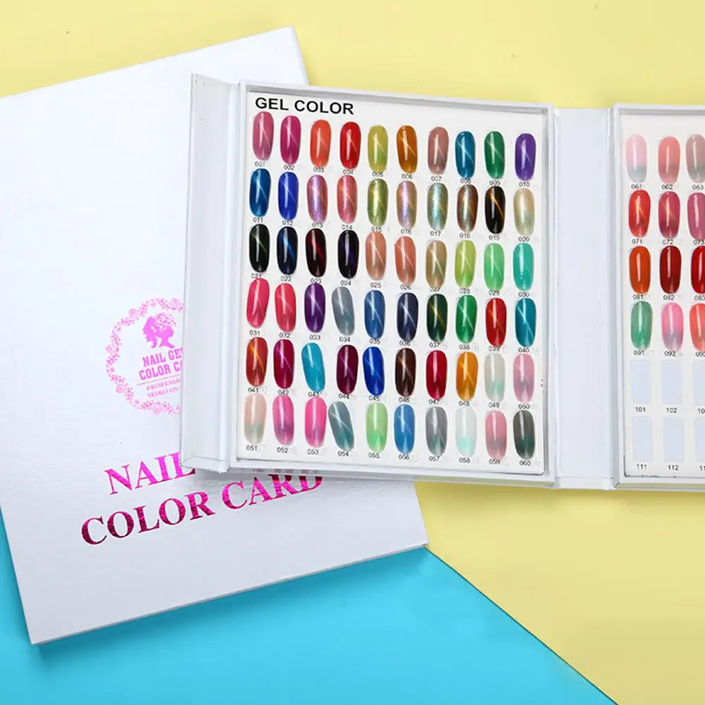 False Nail Yfashion Manicure Tool Color Book Color Display Nail Art Gel Polish Color Card Nail Color Chart
False Nail Yfashion Manicure Tool Color Book Color Display Nail Art Gel Polish Color Card Nail Color Chart