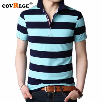 Covrlge Polo Shirt Men Striped Color Cotton Polos Short Sleeve Male Homme Soft Material Classical Design Breathable Tops MTP124
Covrlge Polo Shirt Men Striped Color Cotton Polos Short Sleeve Male Homme Soft Material Classical Design Breathable Tops MTP124