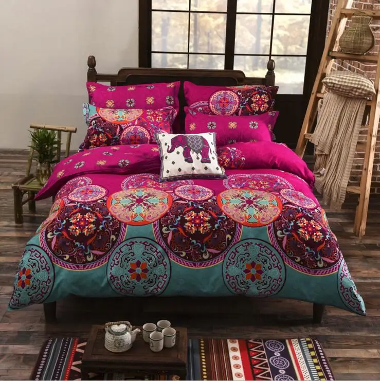 Lightweight Microfiber Duvet Cover Set, Bohemia Exotic Patterns, Reversible Color Design,
Lightweight Microfiber Duvet Cover Set, Bohemia Exotic Patterns, Reversible Color Design,