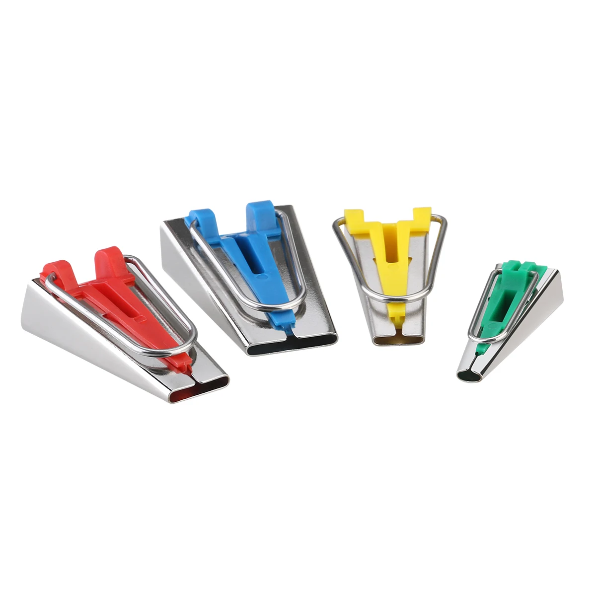 OUNONA 4 Sizes Fabric Bias Tape Makers Binding Tools Sewing Quilting 6mm 12mm 18mm 25mm
OUNONA 4 Sizes Fabric Bias Tape Makers Binding Tools Sewing Quilting 6mm 12mm 18mm 25mm