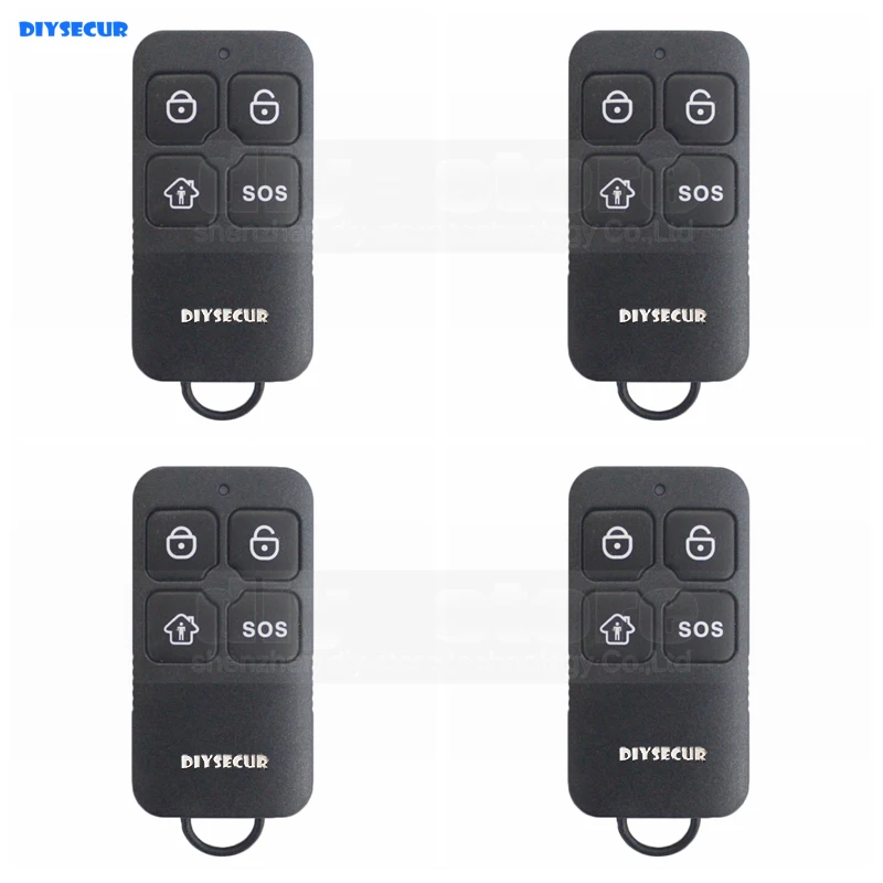 DIYSECUR Wireless 433Mhz Keyfobs Remote Control for Our Related Home Alarm Home Security System Black
DIYSECUR Wireless 433Mhz Keyfobs Remote Control for Our Related Home Alarm Home Security System Black