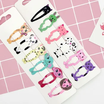 6pcs/Lot New Children Girl Cute Cartoon Animal Barrettes Kid Headwear Hair Clip Hair Accessories Snap Clips Hairpins
6pcs/Lot New Children Girl Cute Cartoon Animal Barrettes Kid Headwear Hair Clip Hair Accessories Snap Clips Hairpins