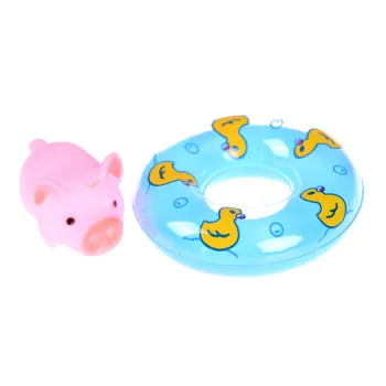 Doll Lifebelt Ring Animals Swimming Water Soft Floating Rubber Pink Pigs Squeeze Sound Squeaky Bathing Toy
Doll Lifebelt Ring Animals Swimming Water Soft Floating Rubber Pink Pigs Squeeze Sound Squeaky Bathing Toy