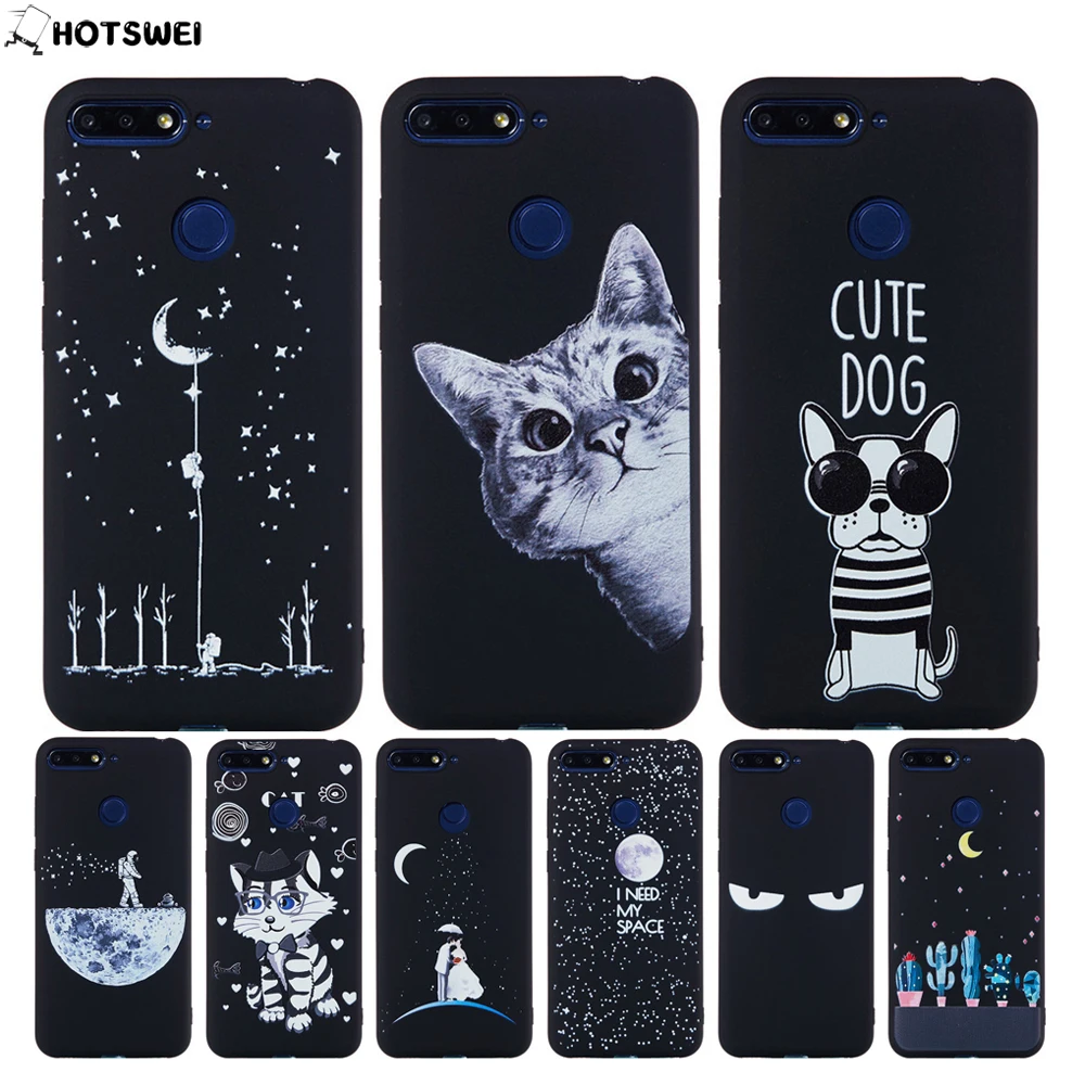 Huawei Honor 7C Case on Honor 7C Case 5.7 inch Cute Cat Dog Moon Pattern Silicone Case on for Huawei Honor 7C 7 C aum-l41 Cases
Huawei Honor 7C Case on Honor 7C Case 5.7 inch Cute Cat Dog Moon Pattern Silicone Case on for Huawei Honor 7C 7 C aum-l41 Cases