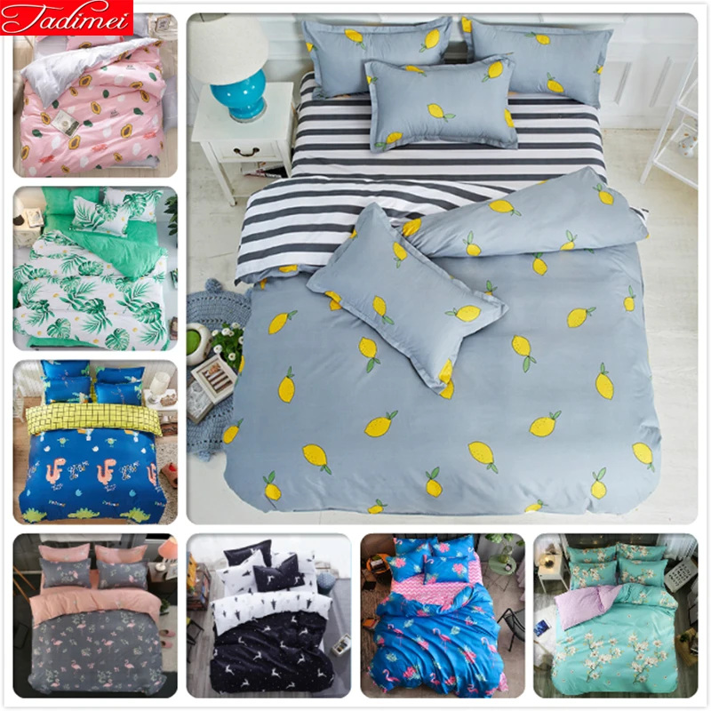 Blue Stripe Friut Plaid Bedding Set 4pcs Bedlinens King Queen Double Size Duvet Cover 1.5m 1.8m 2m 2.2m Bed Sheet Pillowcase Set
Blue Stripe Friut Plaid Bedding Set 4pcs Bedlinens King Queen Double Size Duvet Cover 1.5m 1.8m 2m 2.2m Bed Sheet Pillowcase Set