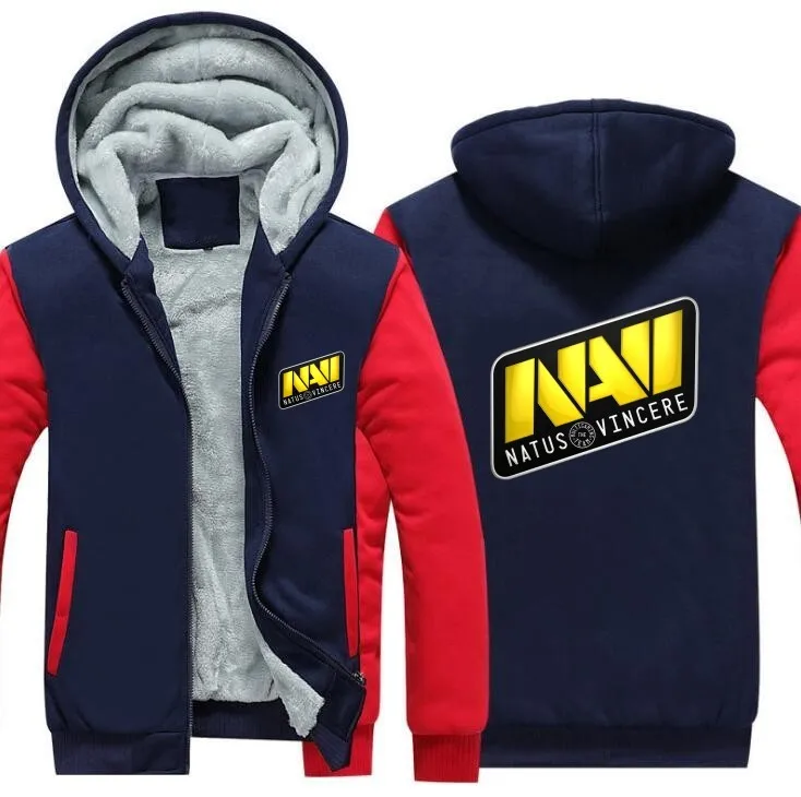 Hooded Game Team DOTA 2 Jersey Natus Vincere NAVI Jacket CSGO LOL DOTA2 Hoodies men Thicken Fleece Zipper Tops
Hooded Game Team DOTA 2 Jersey Natus Vincere NAVI Jacket CSGO LOL DOTA2 Hoodies men Thicken Fleece Zipper Tops