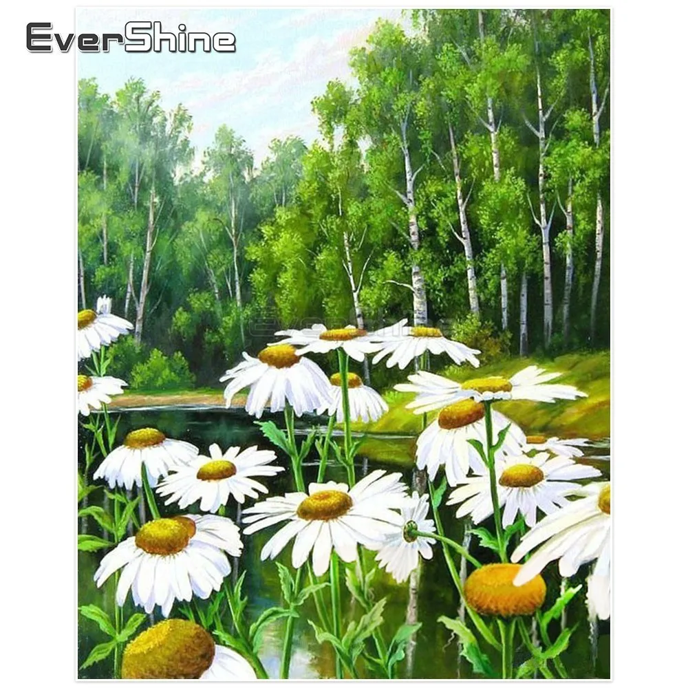 EverShine Diamond Painting Full Square Rhinestones Flowers Diamond Embroidery Full Display Forest Scenery Mosaic Home Decor
EverShine Diamond Painting Full Square Rhinestones Flowers Diamond Embroidery Full Display Forest Scenery Mosaic Home Decor