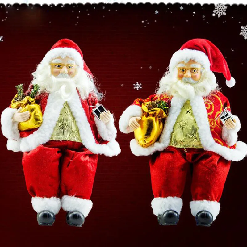 1pcs/lot Christmas Decorations Santa Claus Sit Doll Party Supplies Favors Toys 52cm For Home Garden Ornament
1pcs/lot Christmas Decorations Santa Claus Sit Doll Party Supplies Favors Toys 52cm For Home Garden Ornament