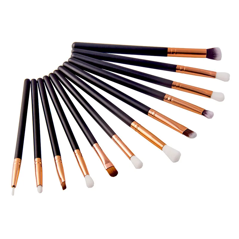 New Pro 12Pcs Makeup Brushes Set Eye Shadow Foundation Powder Eyeliner Eyelash Lip Make Up Brush Cosmetic Beauty Tool Kit Hot
New Pro 12Pcs Makeup Brushes Set Eye Shadow Foundation Powder Eyeliner Eyelash Lip Make Up Brush Cosmetic Beauty Tool Kit Hot
