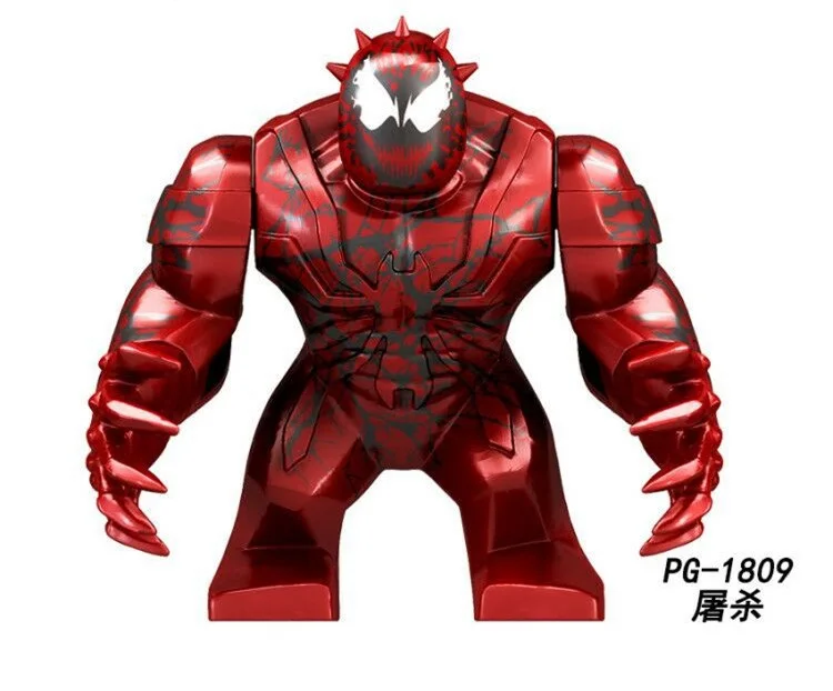 10pcs Super Heroes 7CM Big Size Kingpin Wolverine Venom Deadpool Tree Man Hulk Toxin legoe Building Blocks Kids Gift Toys
10pcs Super Heroes 7CM Big Size Kingpin Wolverine Venom Deadpool Tree Man Hulk Toxin legoe Building Blocks Kids Gift Toys