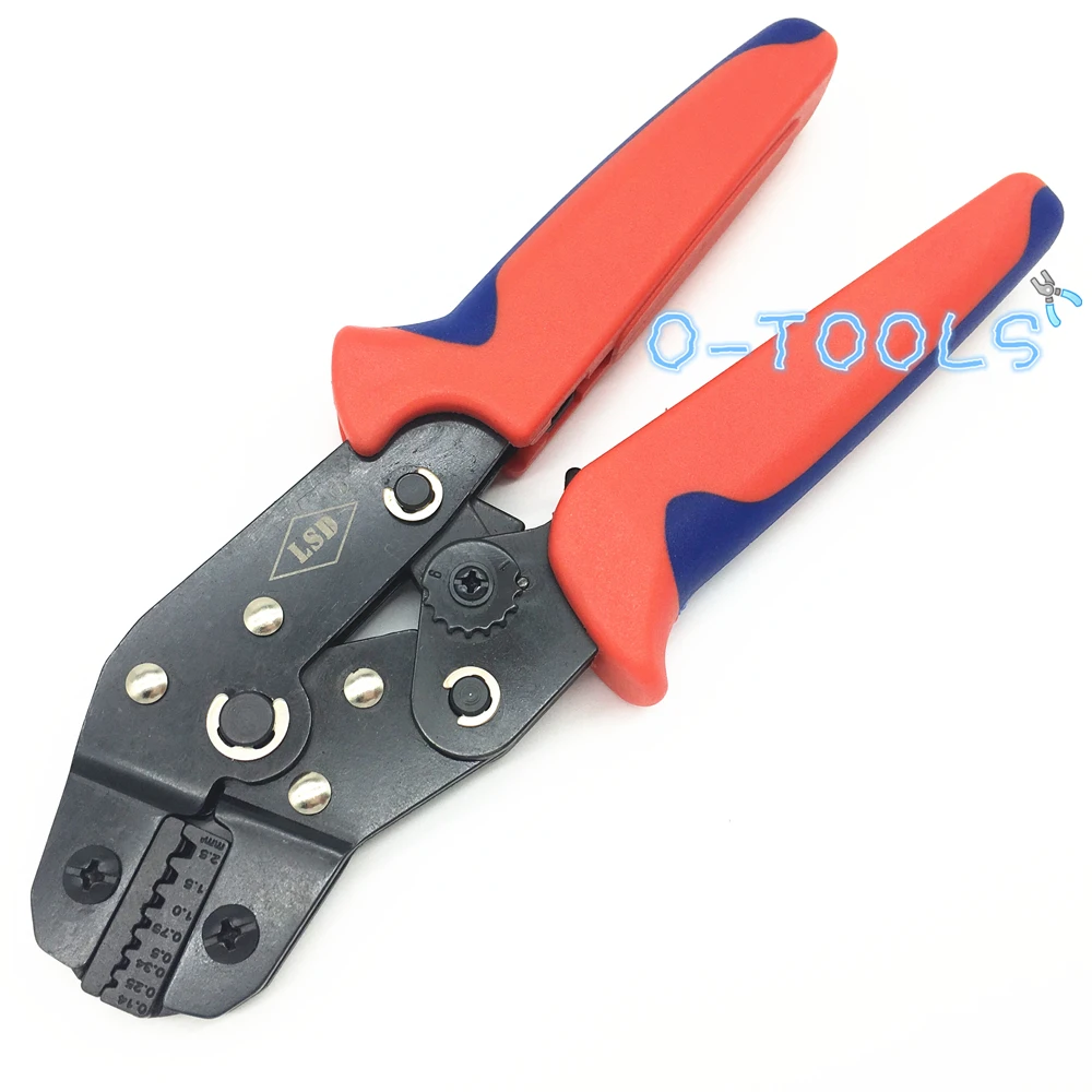 Ratchet crimping tool for 0.14-2.5mm2 wire ends crimping press 26-14 AWG casing pliers DN-02WF
Ratchet crimping tool for 0.14-2.5mm2 wire ends crimping press 26-14 AWG casing pliers DN-02WF